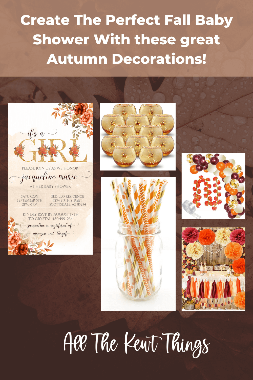 Create The Perfect Fall Baby Shower!